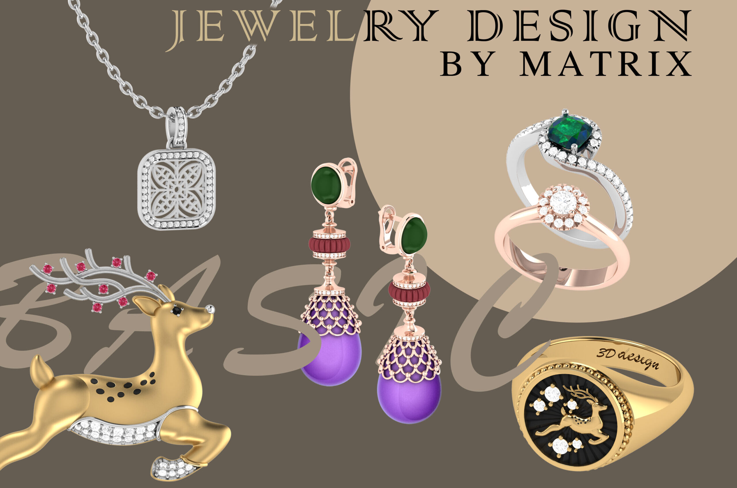 ภาพตัวอย่าง Workshop หลักสูตร Matrix for Jewelry